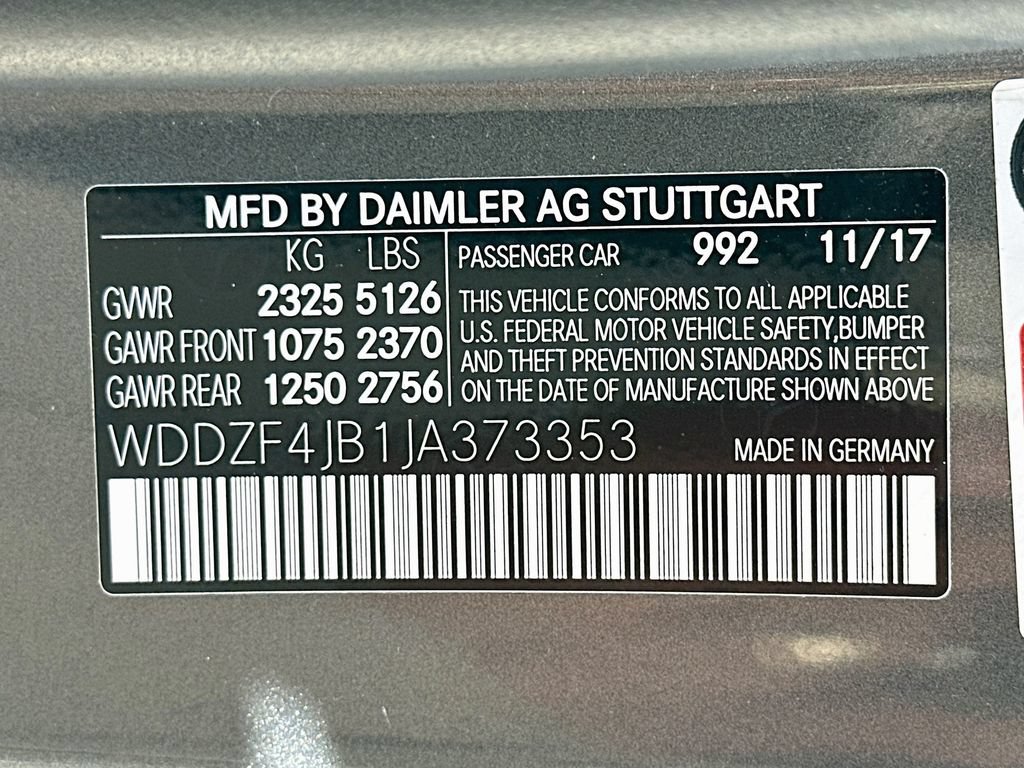 Certified 2018 Mercedes-Benz E 300 image 33