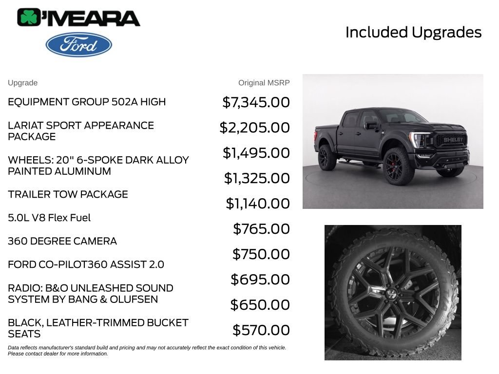 Used 2022 Ford F150 Lariat w/ Equipment Group 502A High AWD/4WD image 4