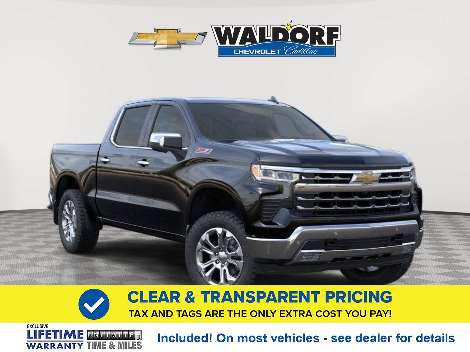 New 2026 Chevrolet Silverado 1500 LTZ w/ LTZ Premium Package AWD/4WD image 1