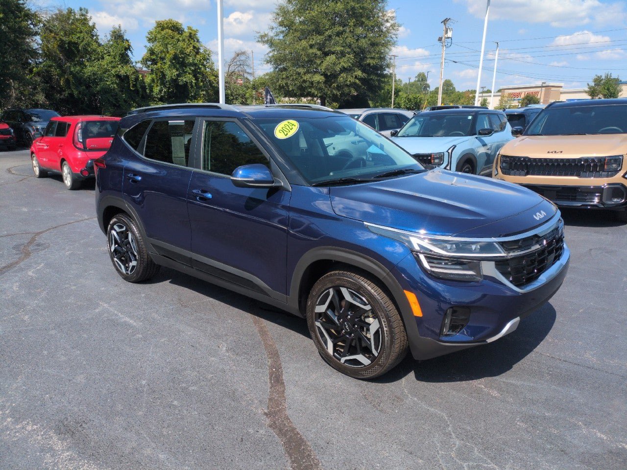 Certified 2024 Kia Seltos SX w/ SX Sunroof Package AWD/4WD image 1