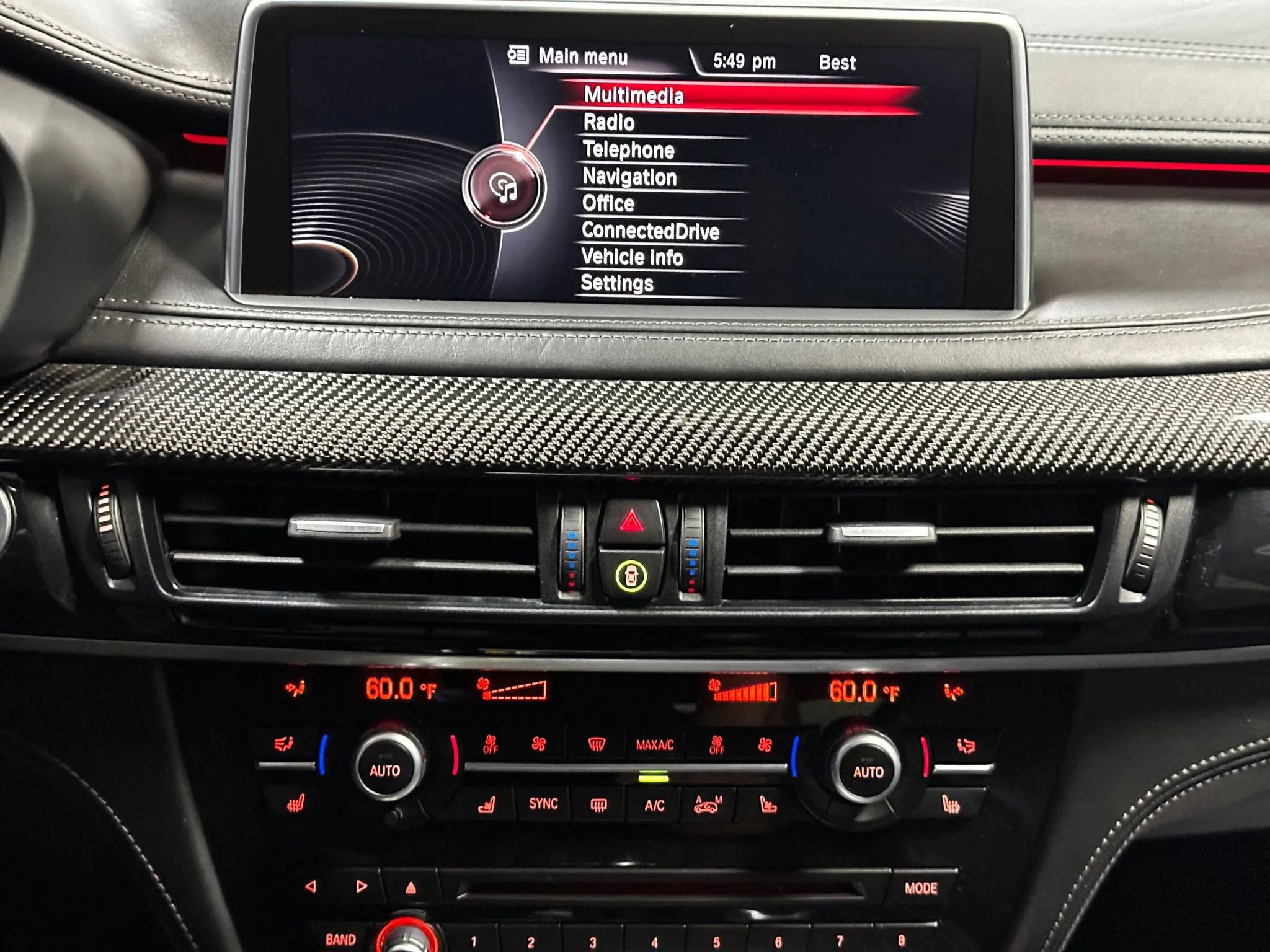 Used 2015 BMW X6 M Sport Utility 4D image 36