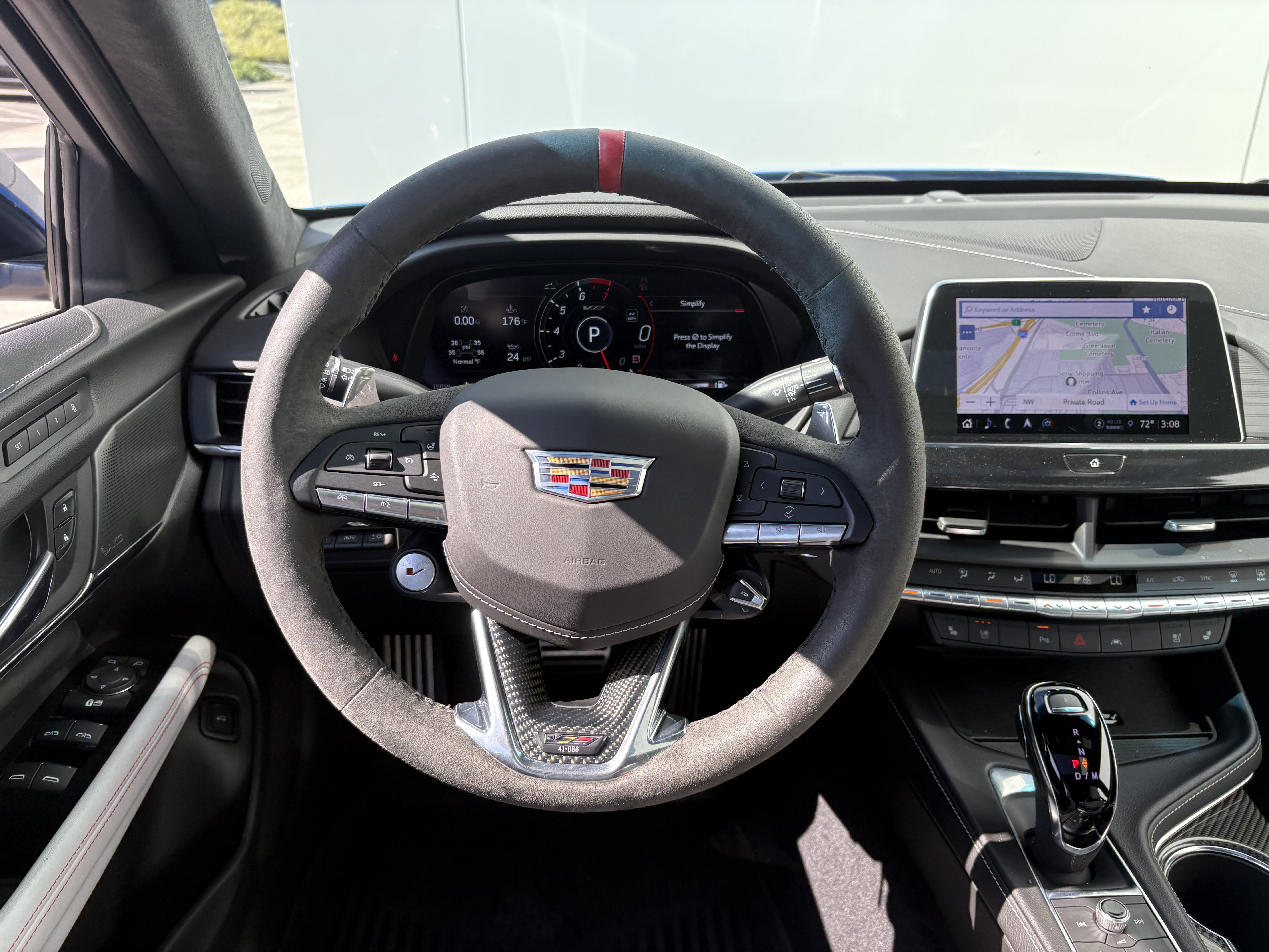Certified 2025 Cadillac CT4 V Blackwing w/ Carbon Fiber 1 Package RWD image 14