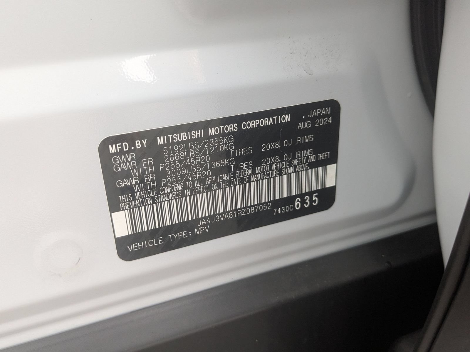 Used 2024 Mitsubishi Outlander SE Black Edition FWD image 42