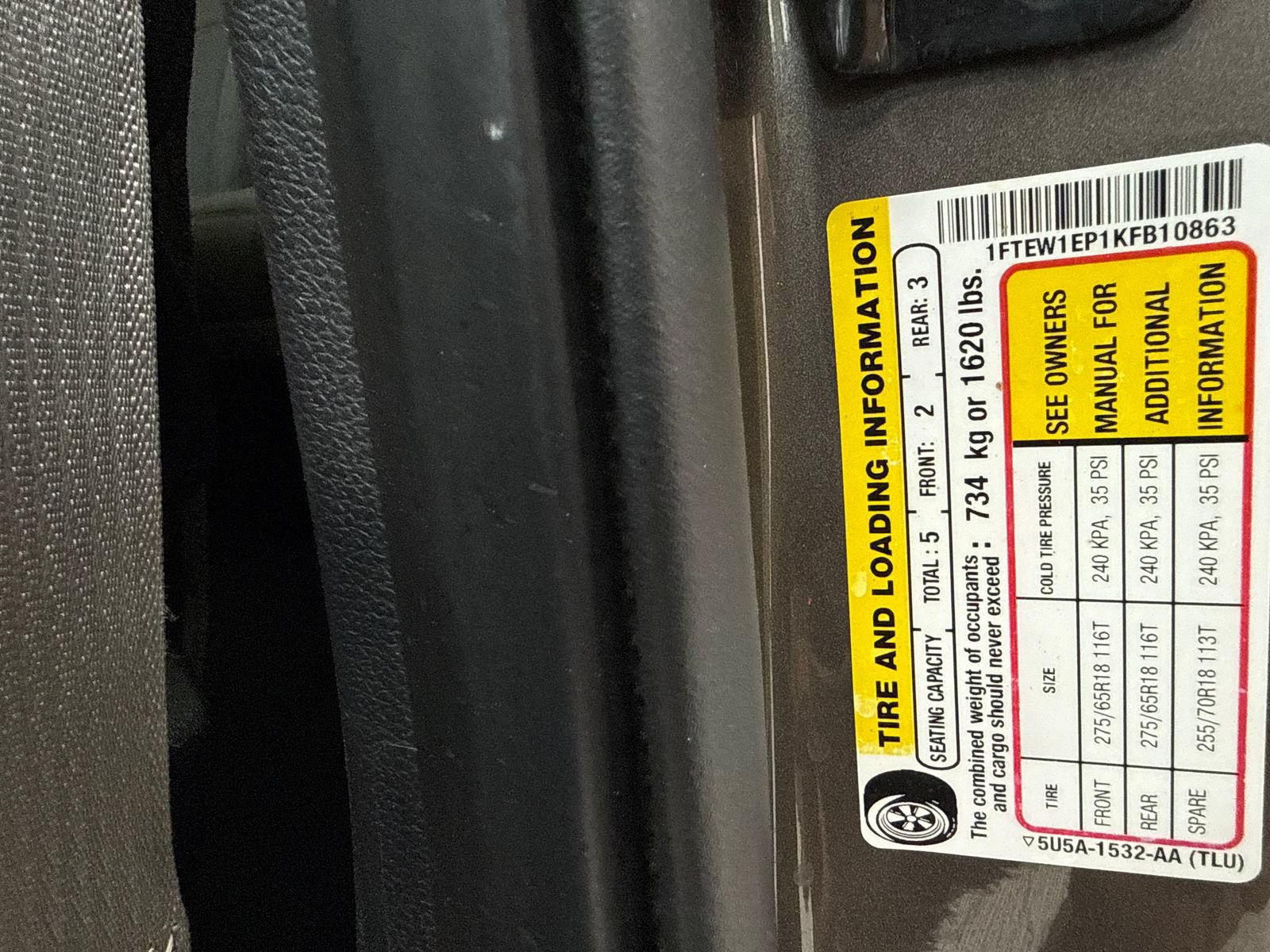 Used 2019 Ford F150 XLT w/ Equipment Group 301A Mid AWD/4WD image 54