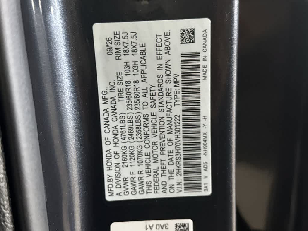 New 2027 Honda CR-V EX-L image 27