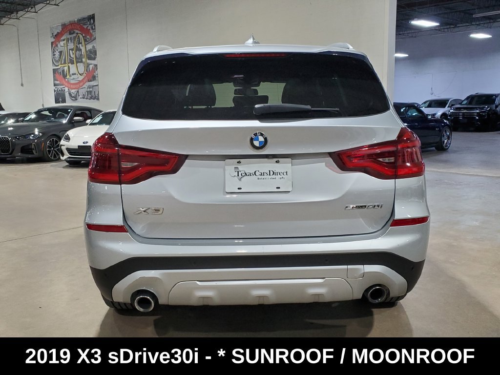 Used 2019 BMW X3 sDrive30i w/ Convenience Package RWD image 11