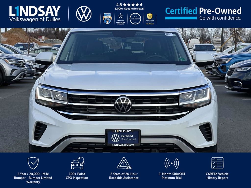 Certified 2023 Volkswagen Atlas SE w/ Black Wheel Package image 2
