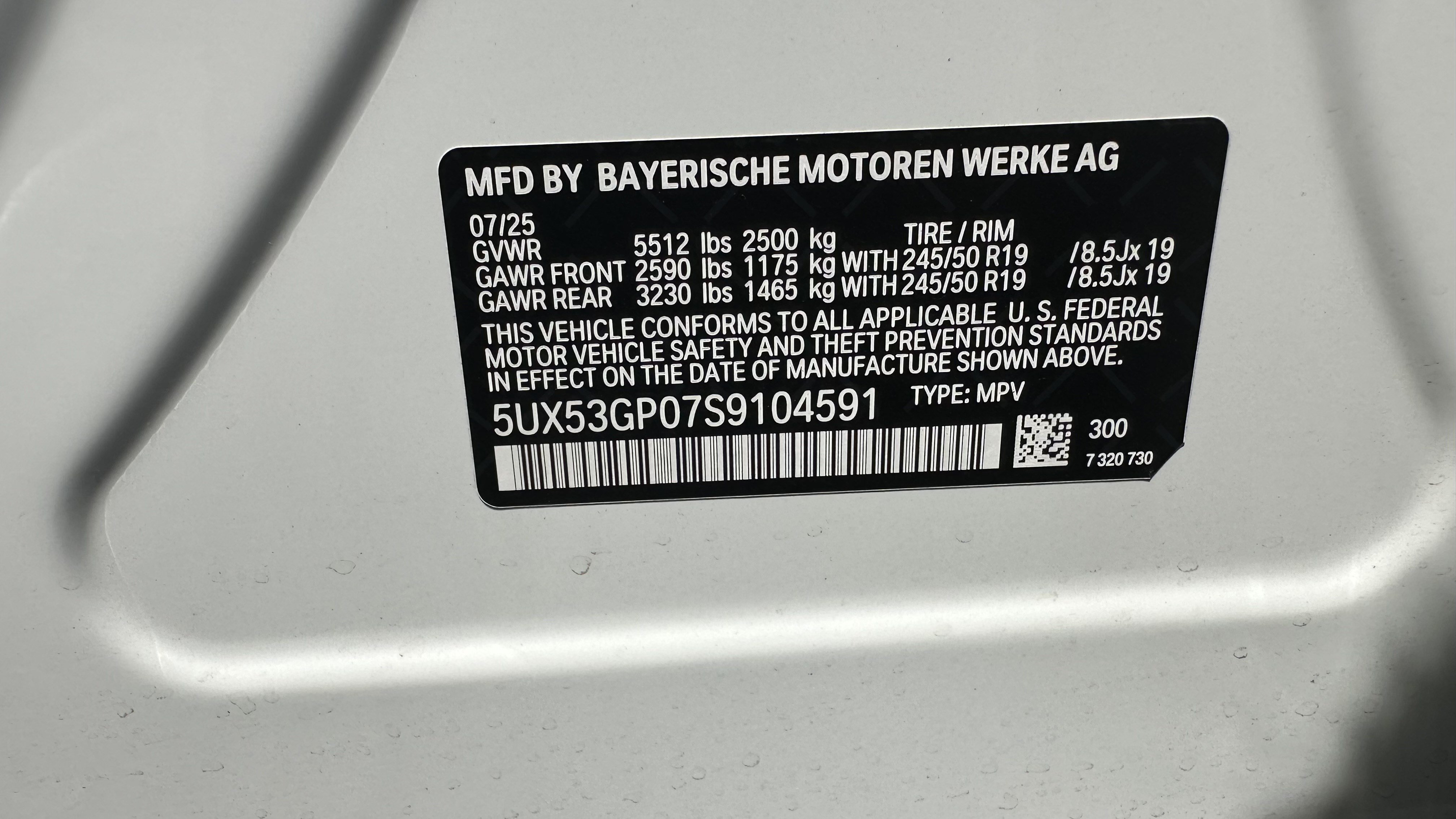 Used 2025 BMW X3 xDrive30i w/ Premium Package AWD/4WD image 34
