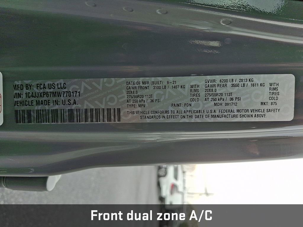 Used 2021 Jeep Wrangler Unlimited Sahara w/ Cold Weather Group image 22