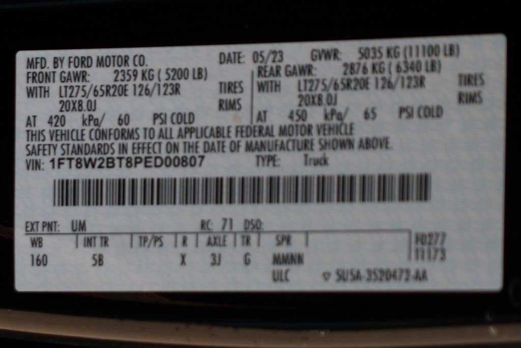 Used 2023 Ford F250 Lariat w/ Black Appearance Package AWD/4WD image 56