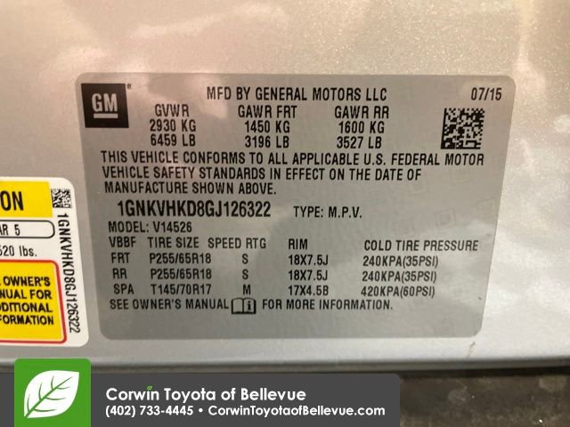 Used 2016 Chevrolet Traverse LT image 30