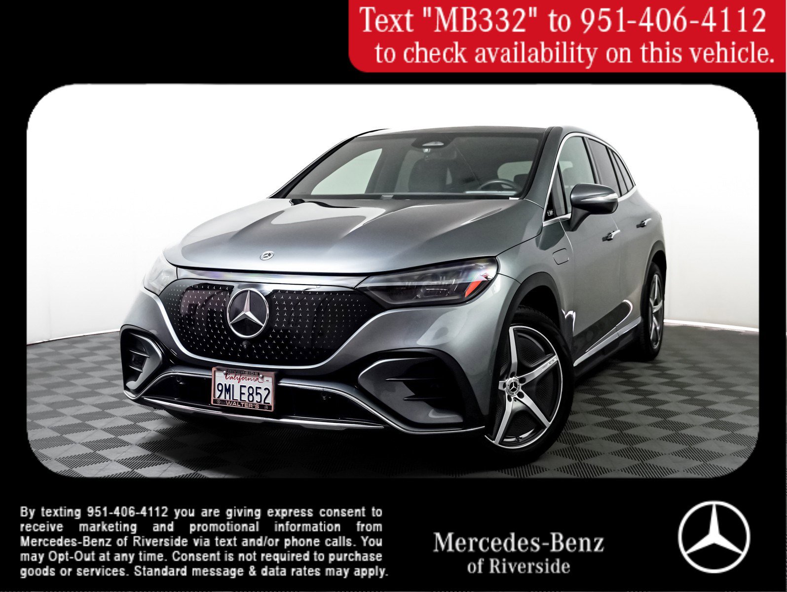 Certified 2024 Mercedes-Benz EQE 350+ SUV image 1