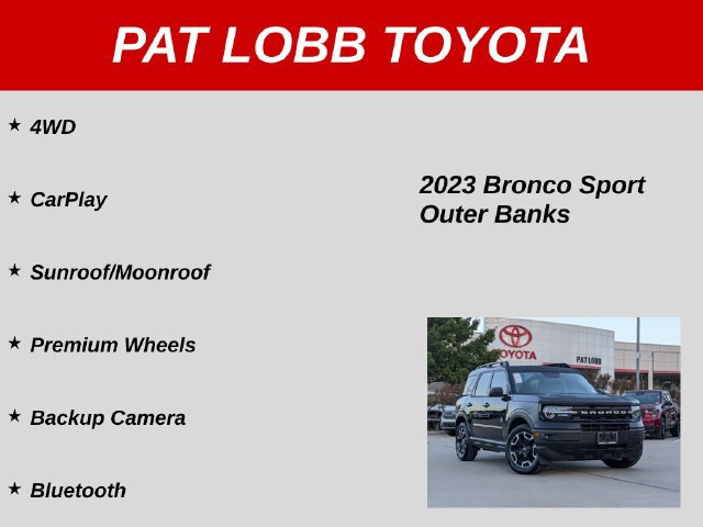 Used 2023 Ford Bronco Sport Outer Banks w/ Tech Package AWD/4WD image 39