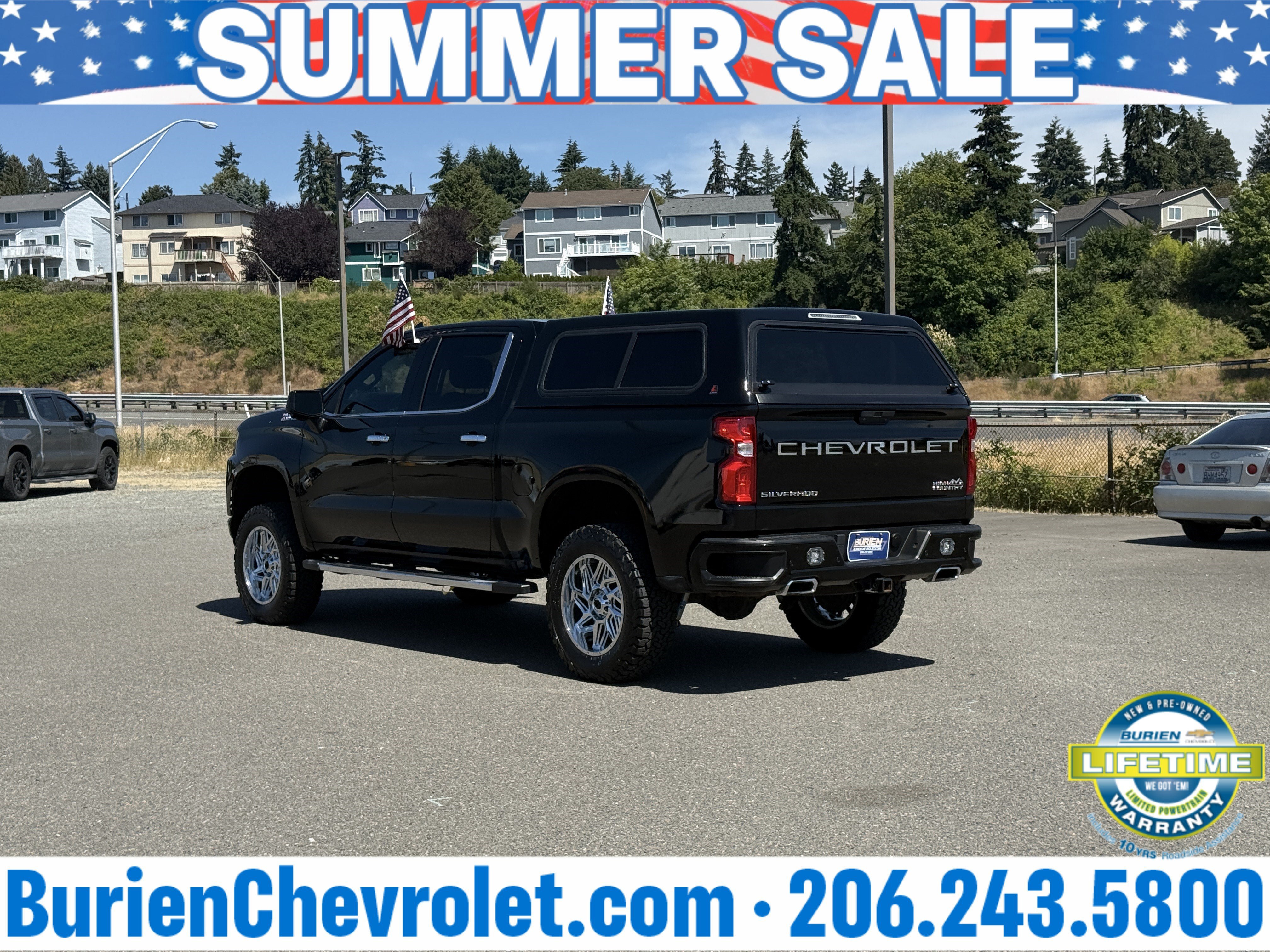 Used 2020 Chevrolet Silverado 1500 High Country w/ Technology Package AWD/4WD image 44