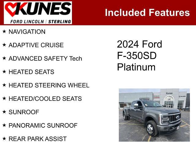 Certified 2024 Ford F350 Platinum w/ FX4 Off-Road Package image 2
