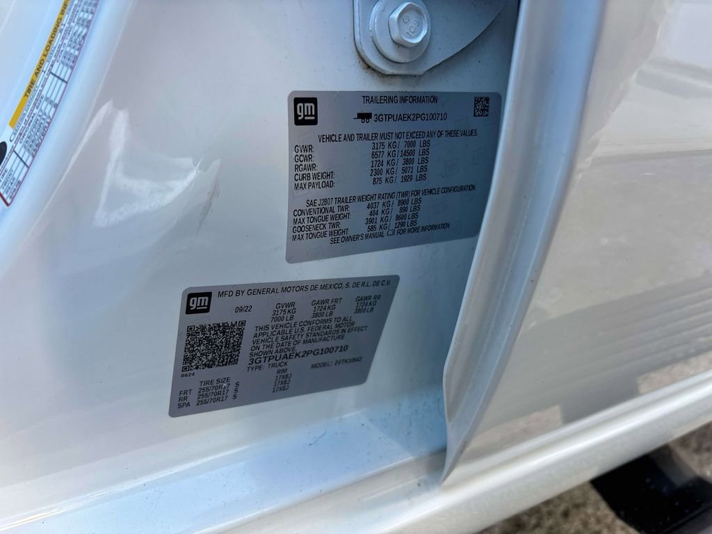 Used 2023 GMC Sierra 1500 Pro w/ Pro Value Package image 27