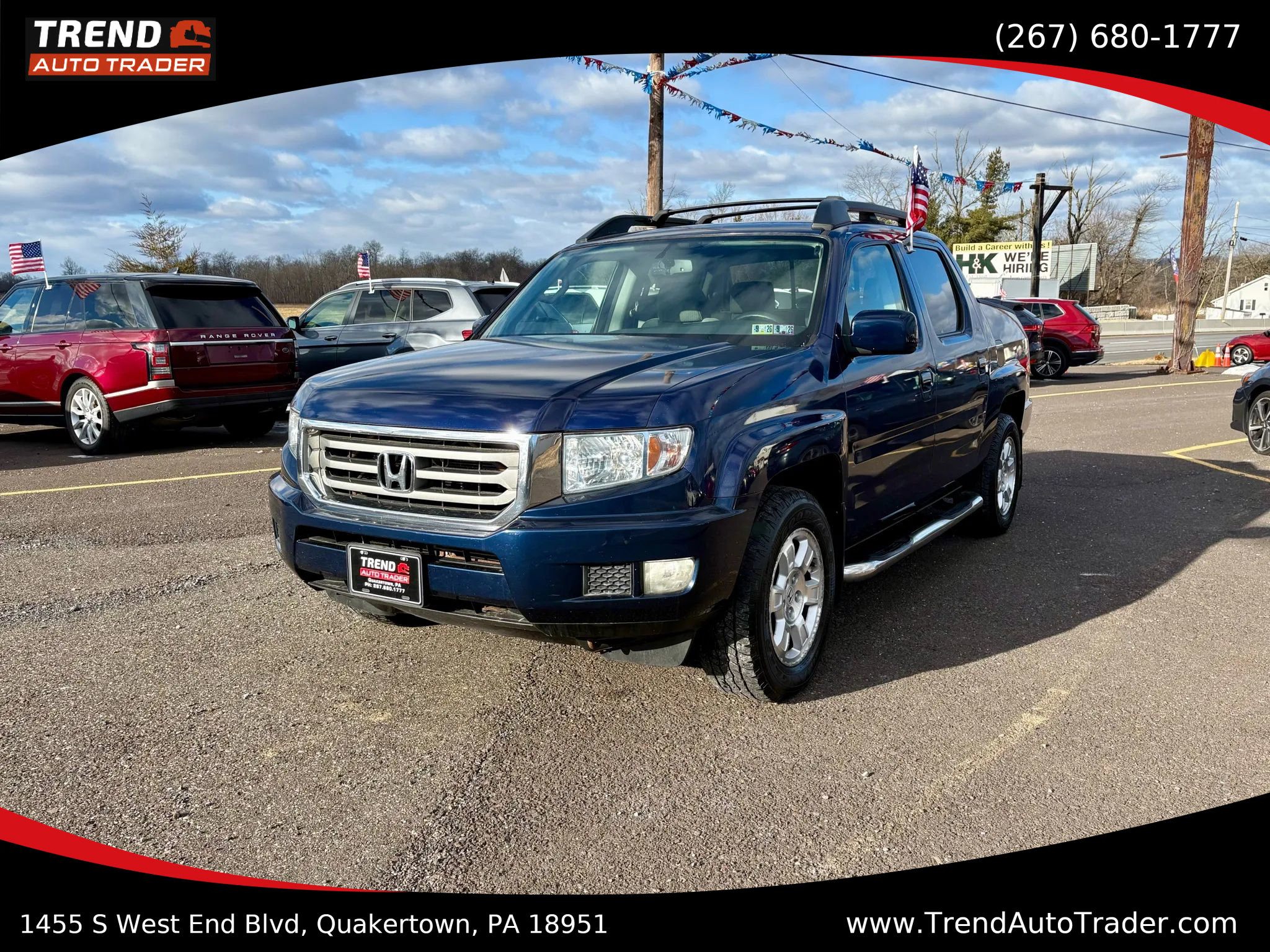 Used 2013 Honda Ridgeline RTS