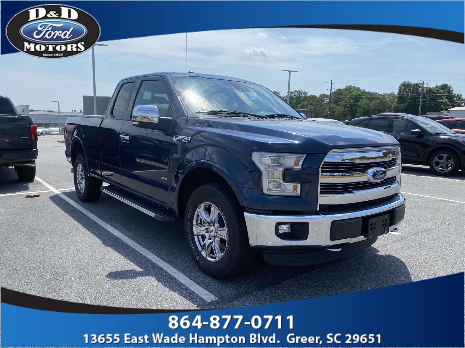 Used 2016 Ford F150 Lariat w/ Equipment Group 502A Luxury