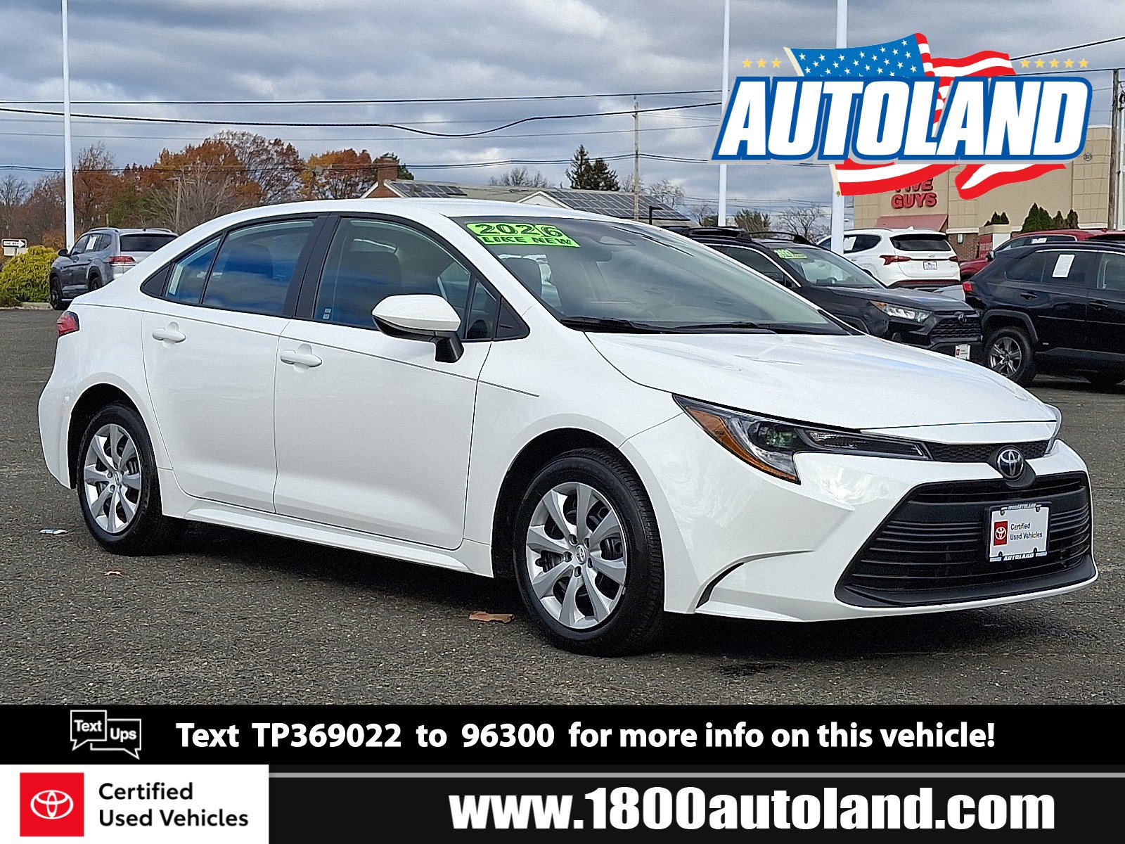 Certified 2026 Toyota Corolla LE image 1