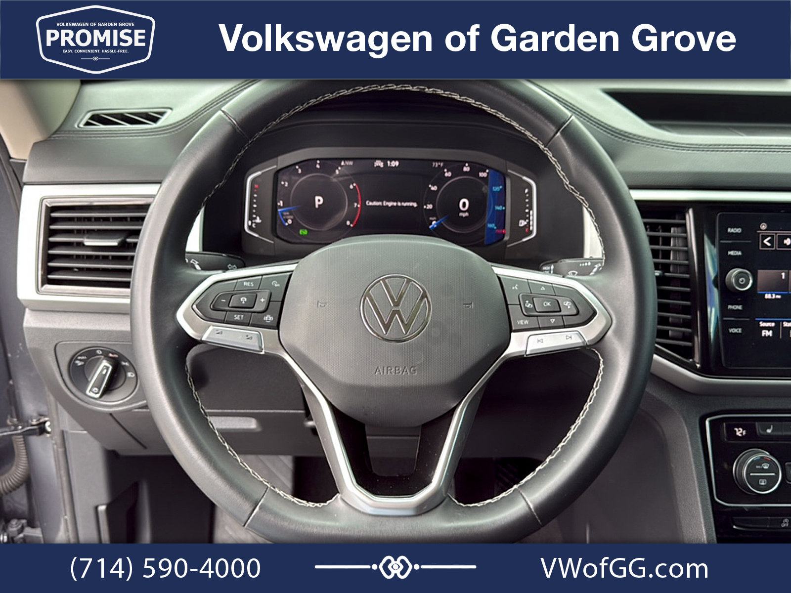 Used 2023 Volkswagen Atlas SE w/ Panoramic Sunroof Package FWD image 19
