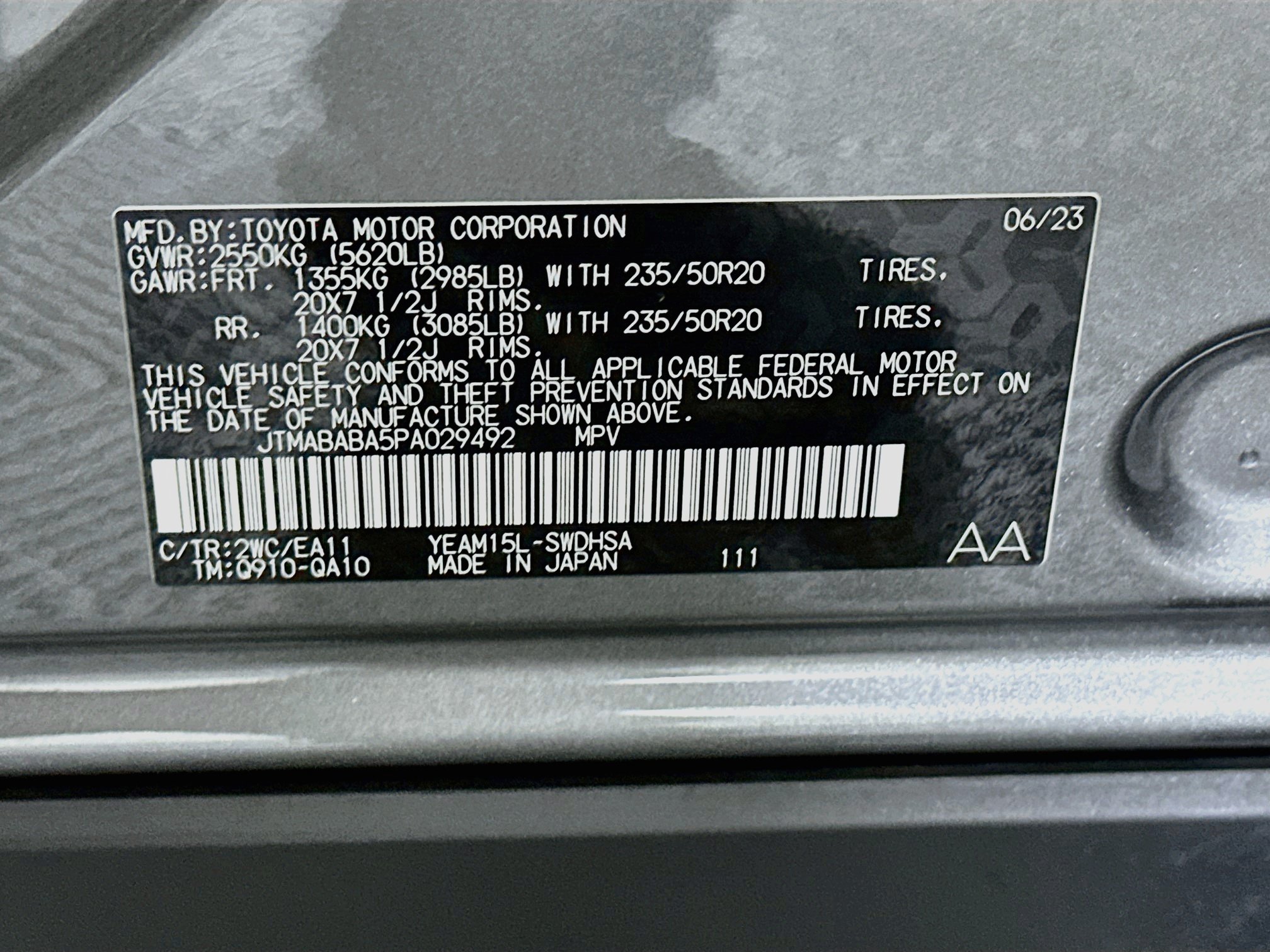 Used 2023 Subaru Solterra AWD image 12