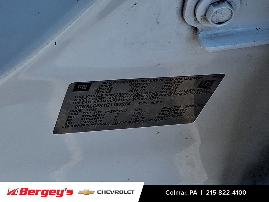 Certified 2016 Chevrolet Equinox LT image 28