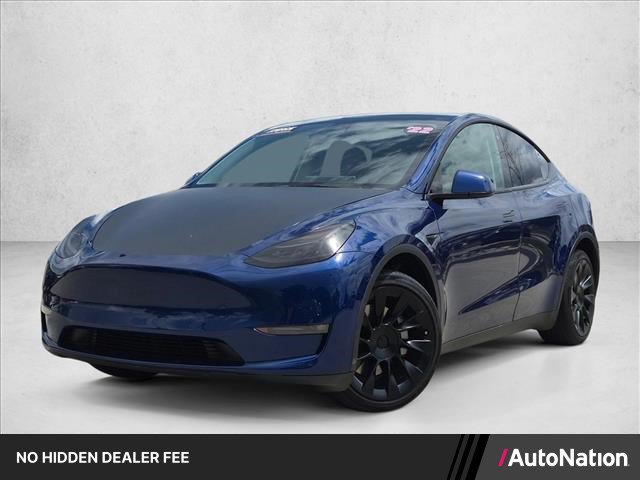 Used 2022 Tesla Model Y Long Range AWD/4WD image 1