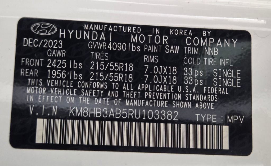 Used 2024 Hyundai Kona SEL FWD image 33