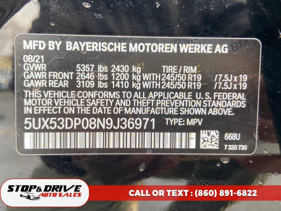 Used 2022 BMW X3 xDrive30i w/ Premium Package image 23