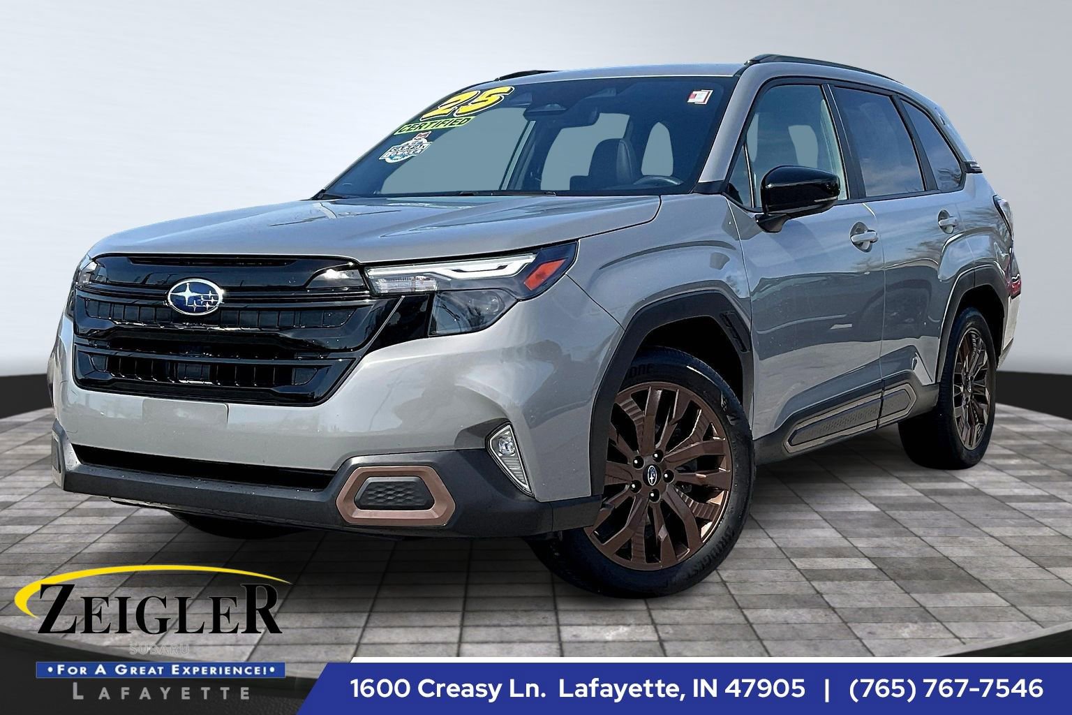 Certified 2025 Subaru Forester Sport image 1