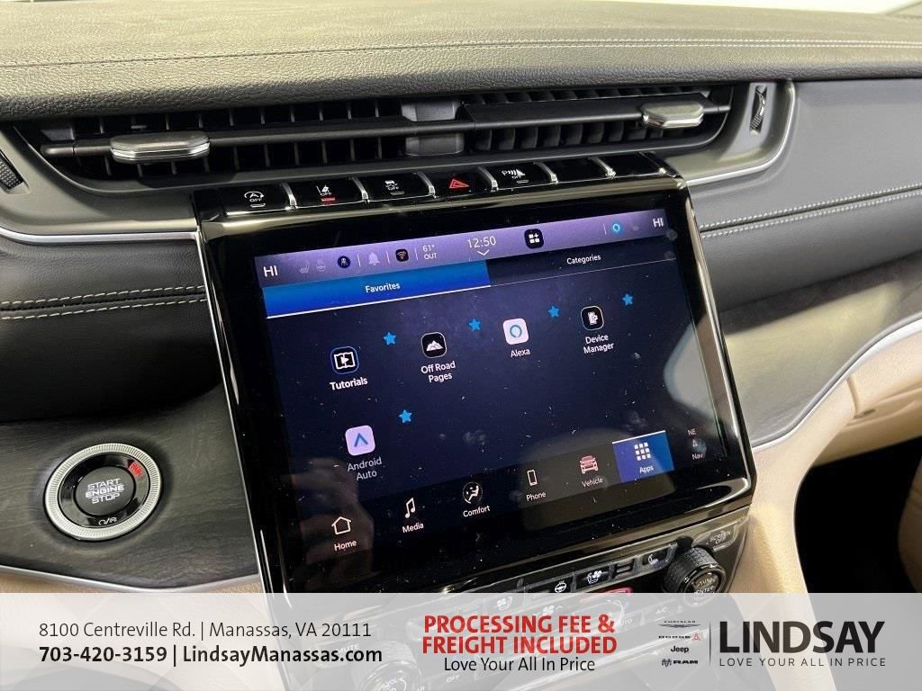 New 2025 Jeep Grand Cherokee L Limited w/ Luxury Tech Group II image 37