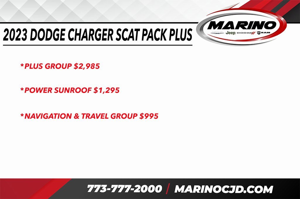 Certified 2023 Dodge Charger Scat Pack w/ Plus Group image 2