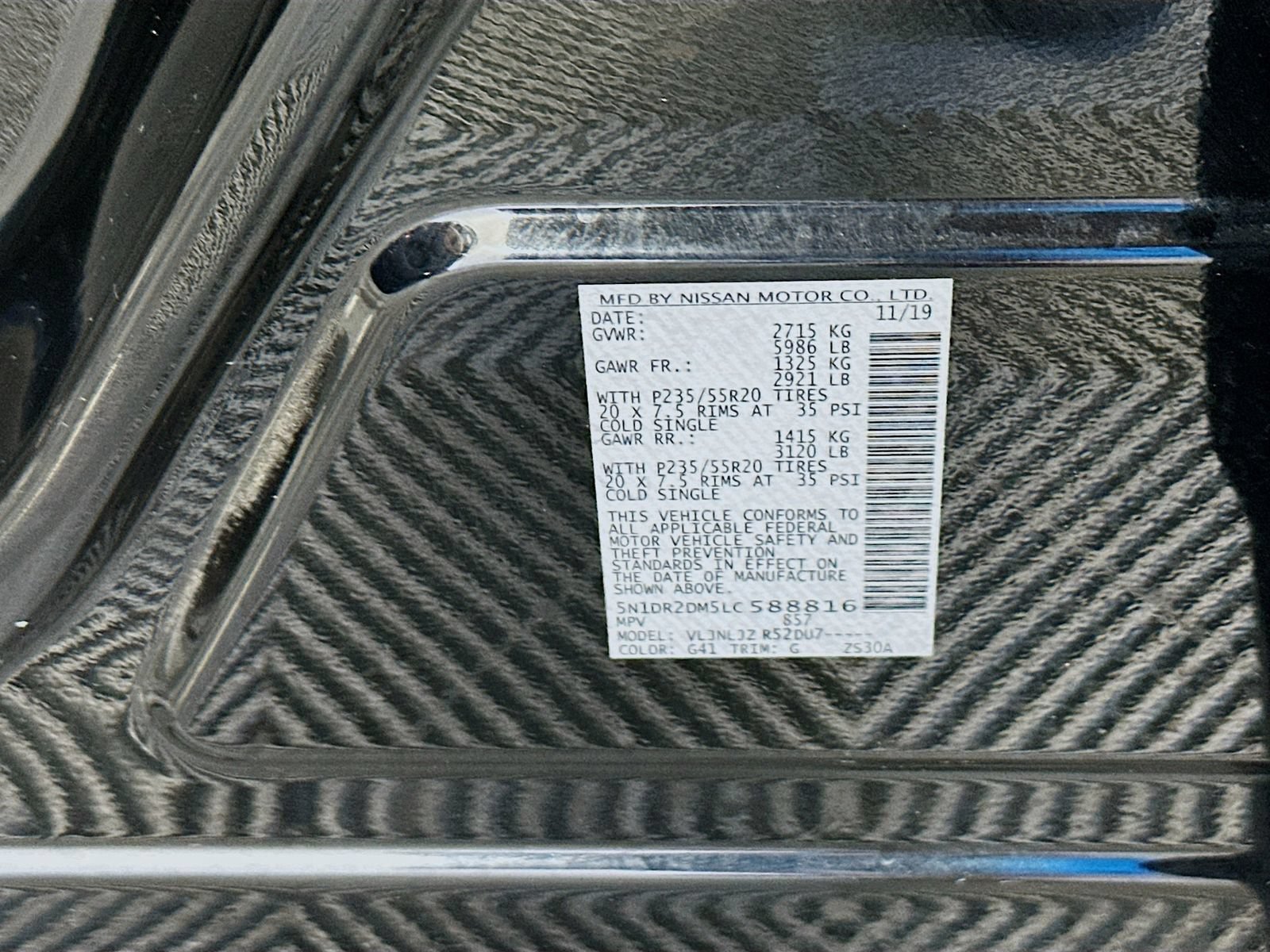 Used 2020 Nissan Pathfinder Platinum AWD/4WD image 34