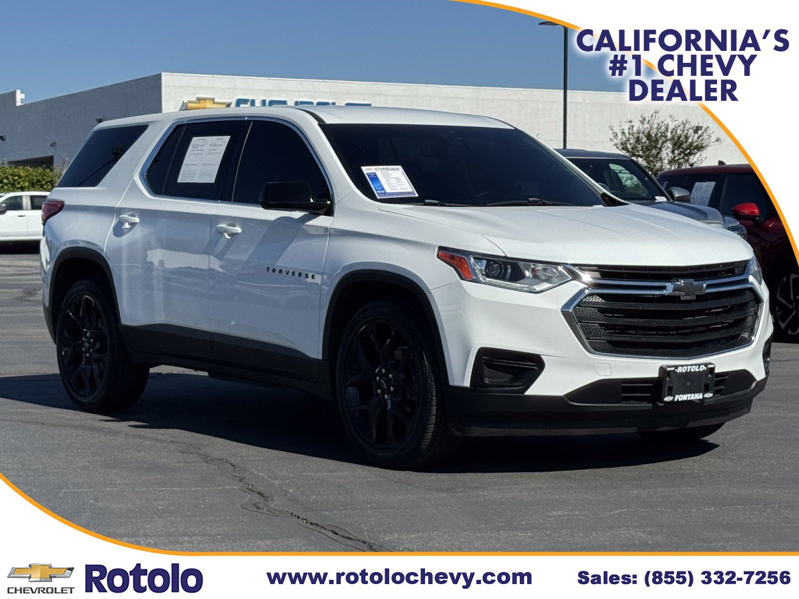 Used 2018 Chevrolet Traverse LS w/ LPO, Floor Liner Package AWD/4WD image 1