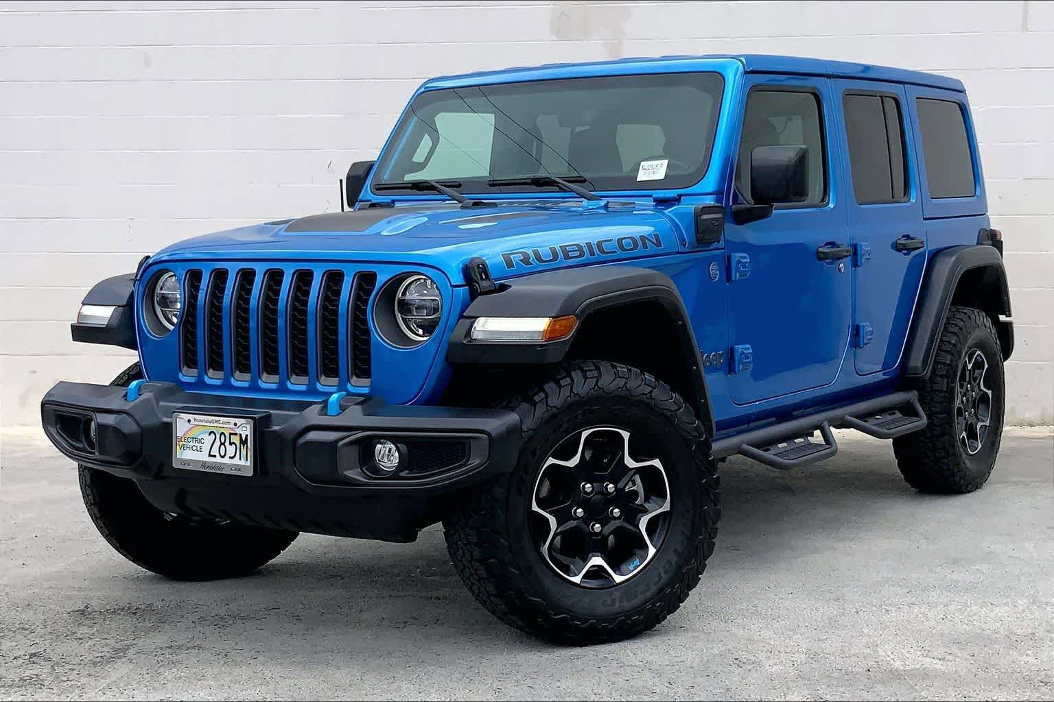 Used 2022 Jeep Wrangler Unlimited Rubicon 4xe AWD/4WD image 1