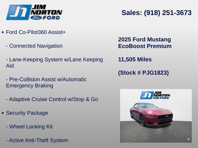 Used 2025 Ford Mustang Premium RWD image 14