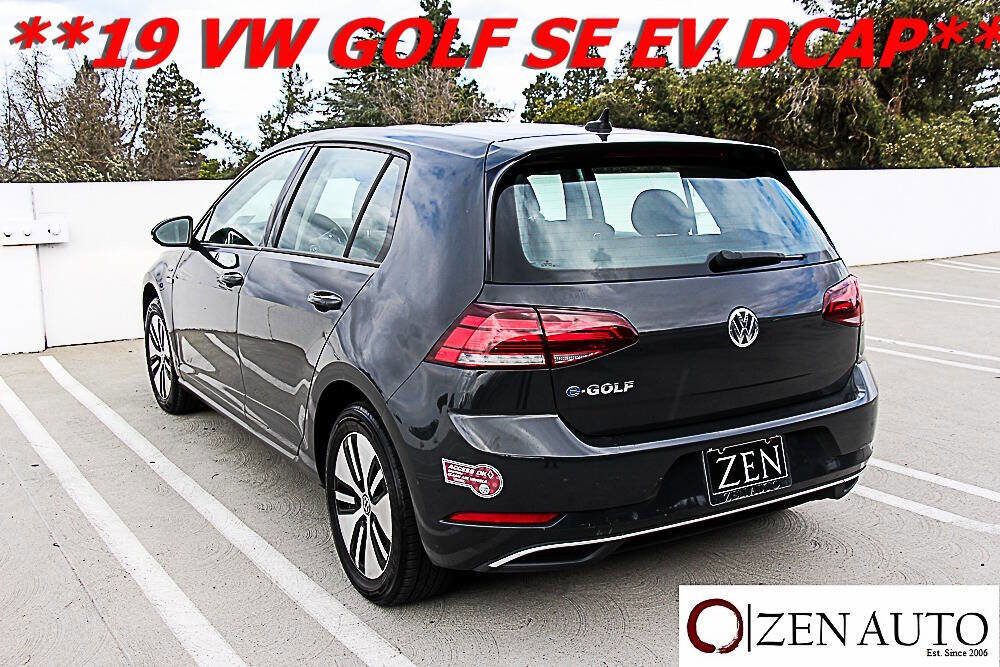 Used 2019 Volkswagen e-Golf SE w/ Driver Assistance Package image 8