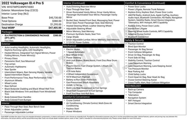 Certified 2022 Volkswagen ID.4 Pro S image 26
