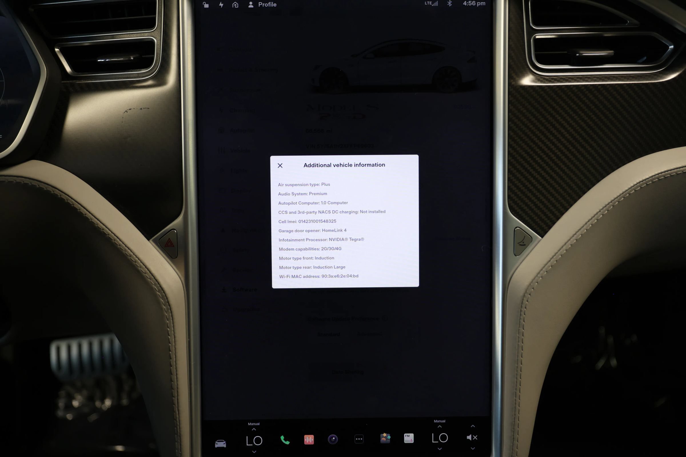 Used 2015 Tesla Model S P85D AWD/4WD image 55