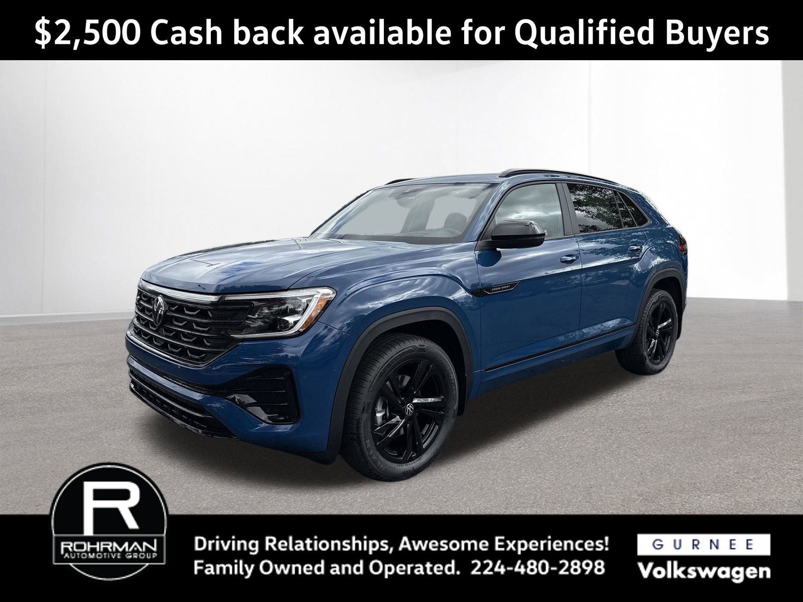 New 2026 Volkswagen Atlas Cross Sport SEL R-Line image 1