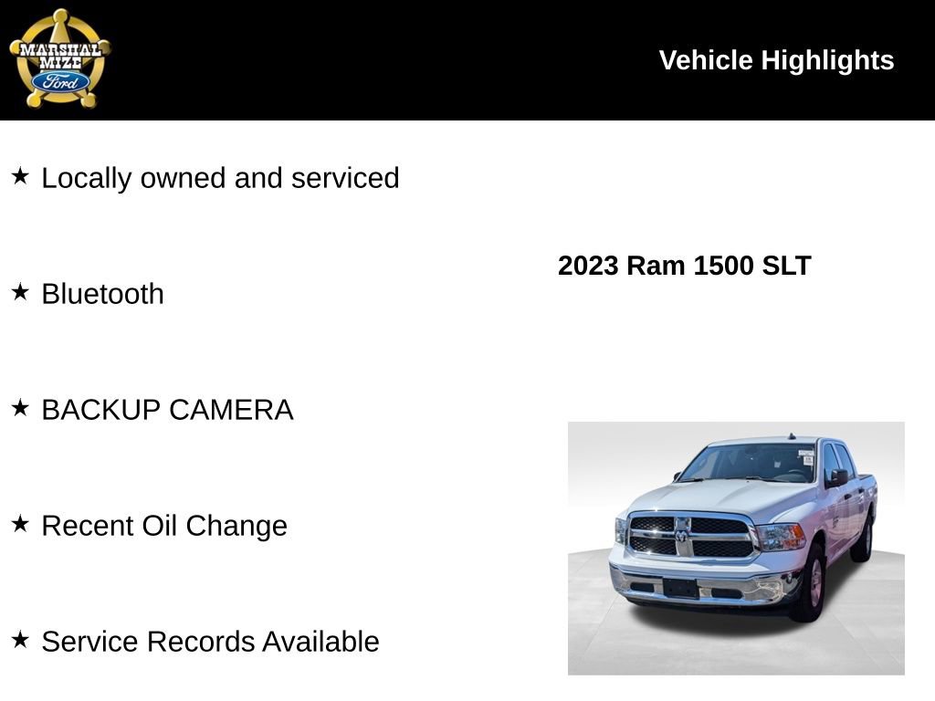 Used 2023 RAM 1500 Classic SLT w/ Electronics Group image 2