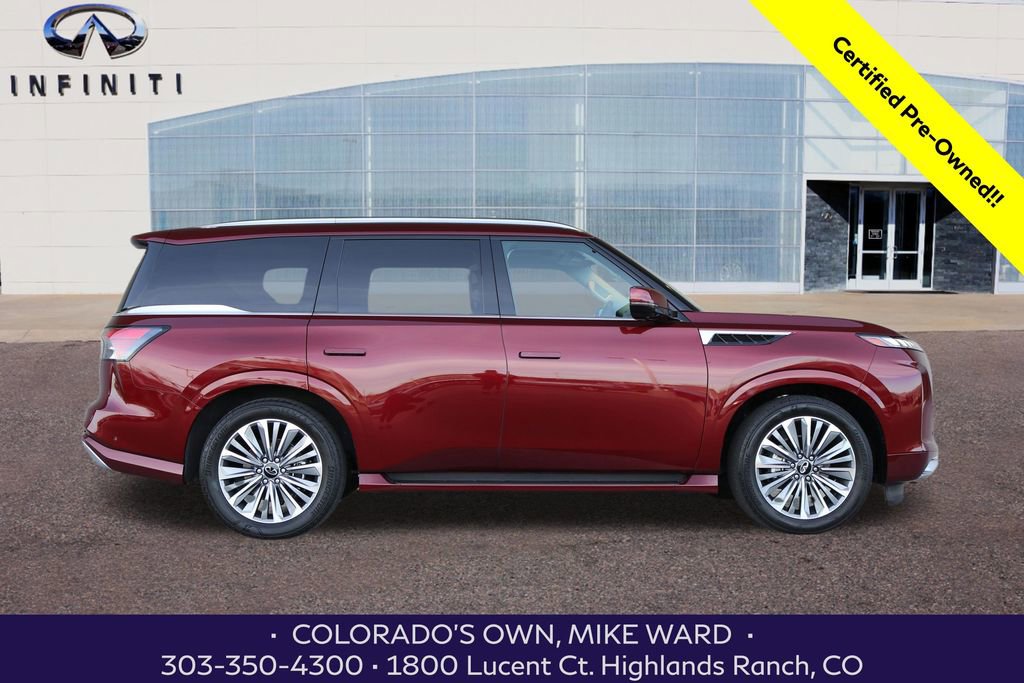 Certified 2025 INFINITI QX80 Sensory image 7