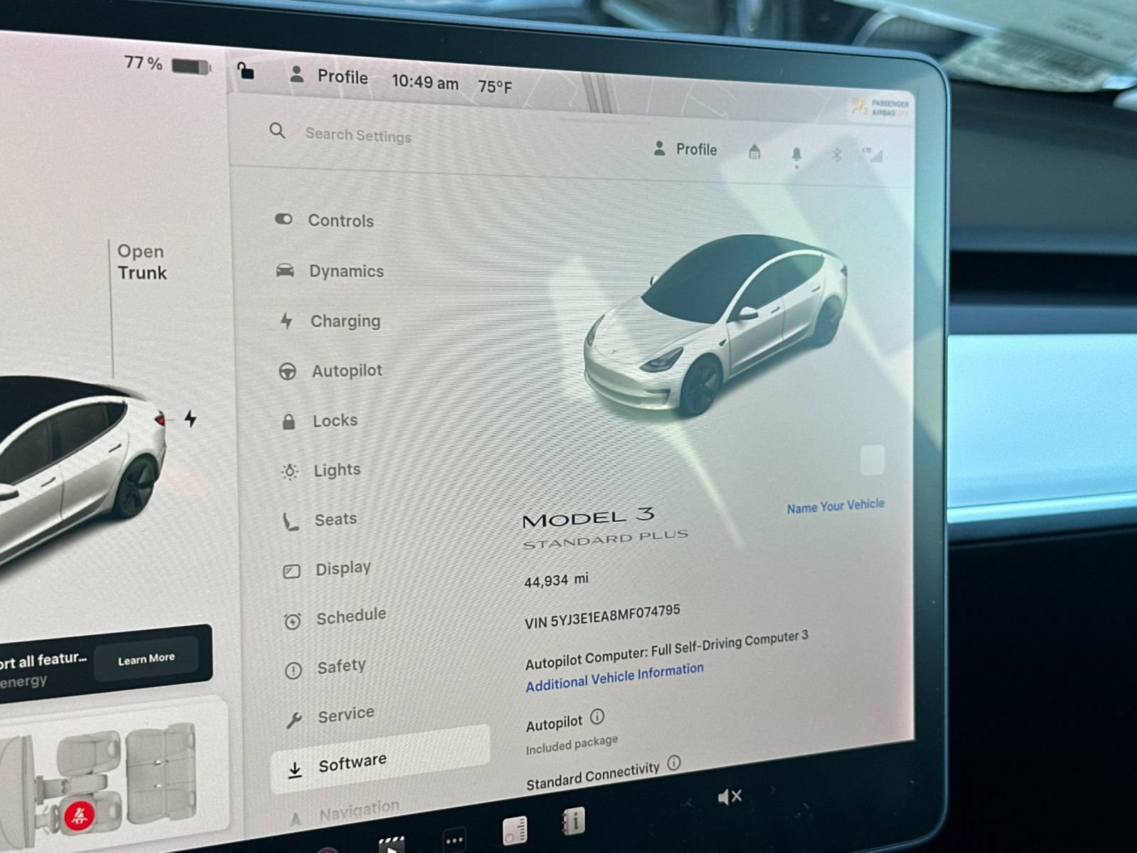 Used 2021 Tesla Model 3 Standard Range Plus image 32