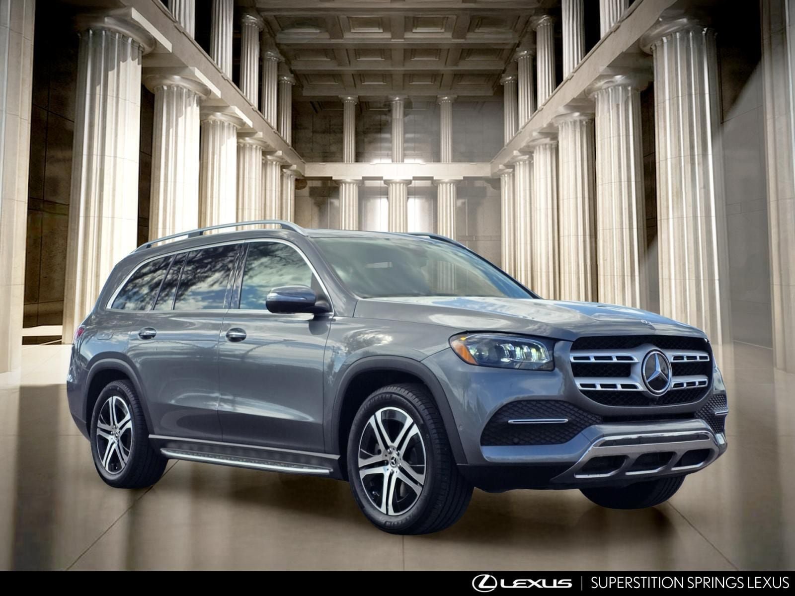 Used 2021 Mercedes-Benz GLS 450 4MATIC image 2