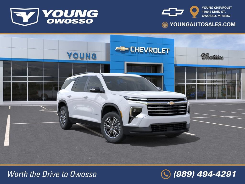 New 2026 Chevrolet Traverse LT w/ LPO, Floor Liner Package FWD image 1
