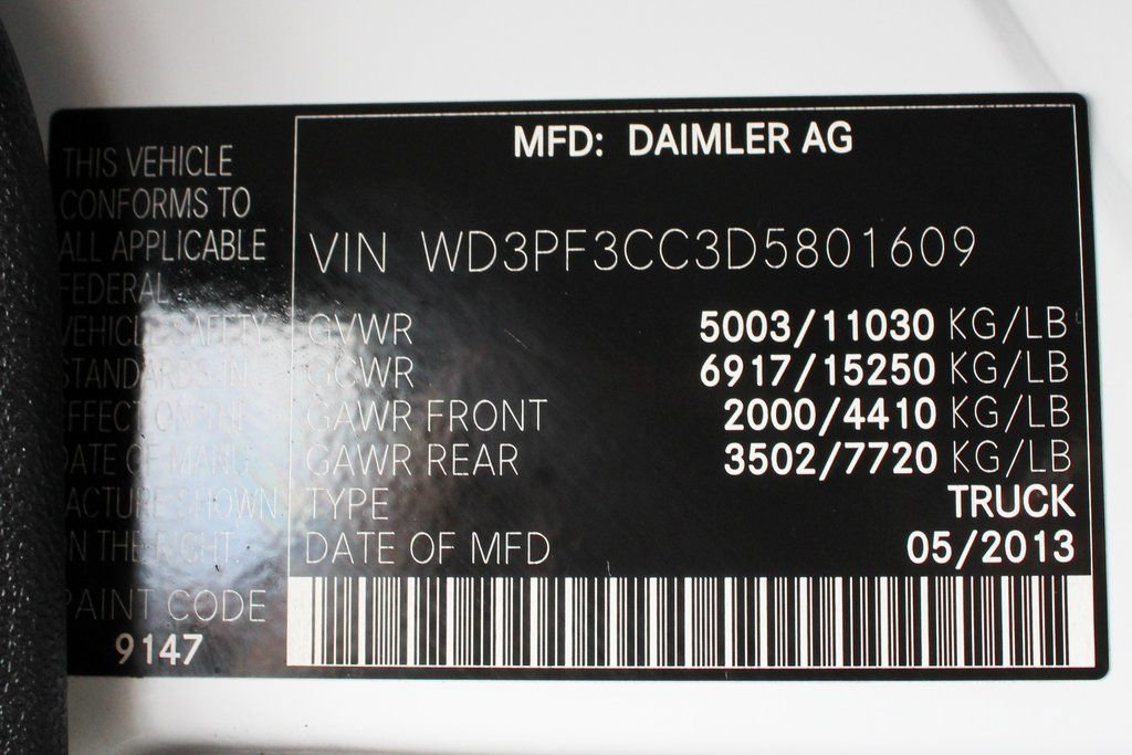 Used 2013 Mercedes-Benz Sprinter 3500 w/ High Idle Fixed Pkg image 45