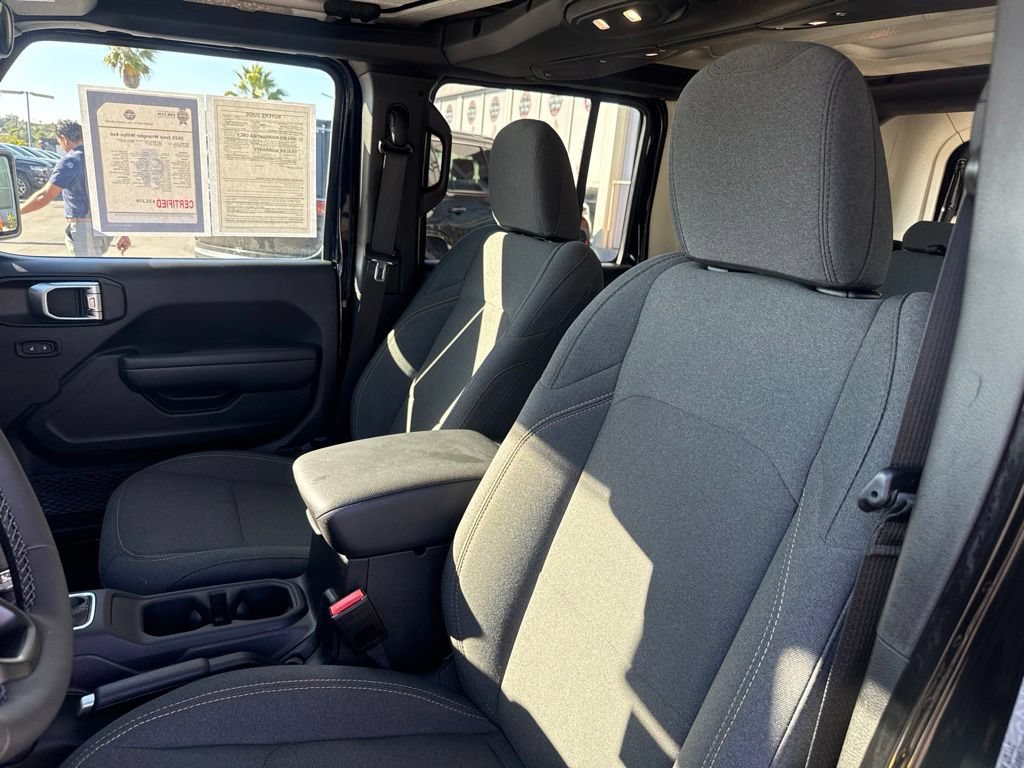 Certified 2025 Jeep Wrangler Unlimited Sport S 4xe AWD/4WD image 14