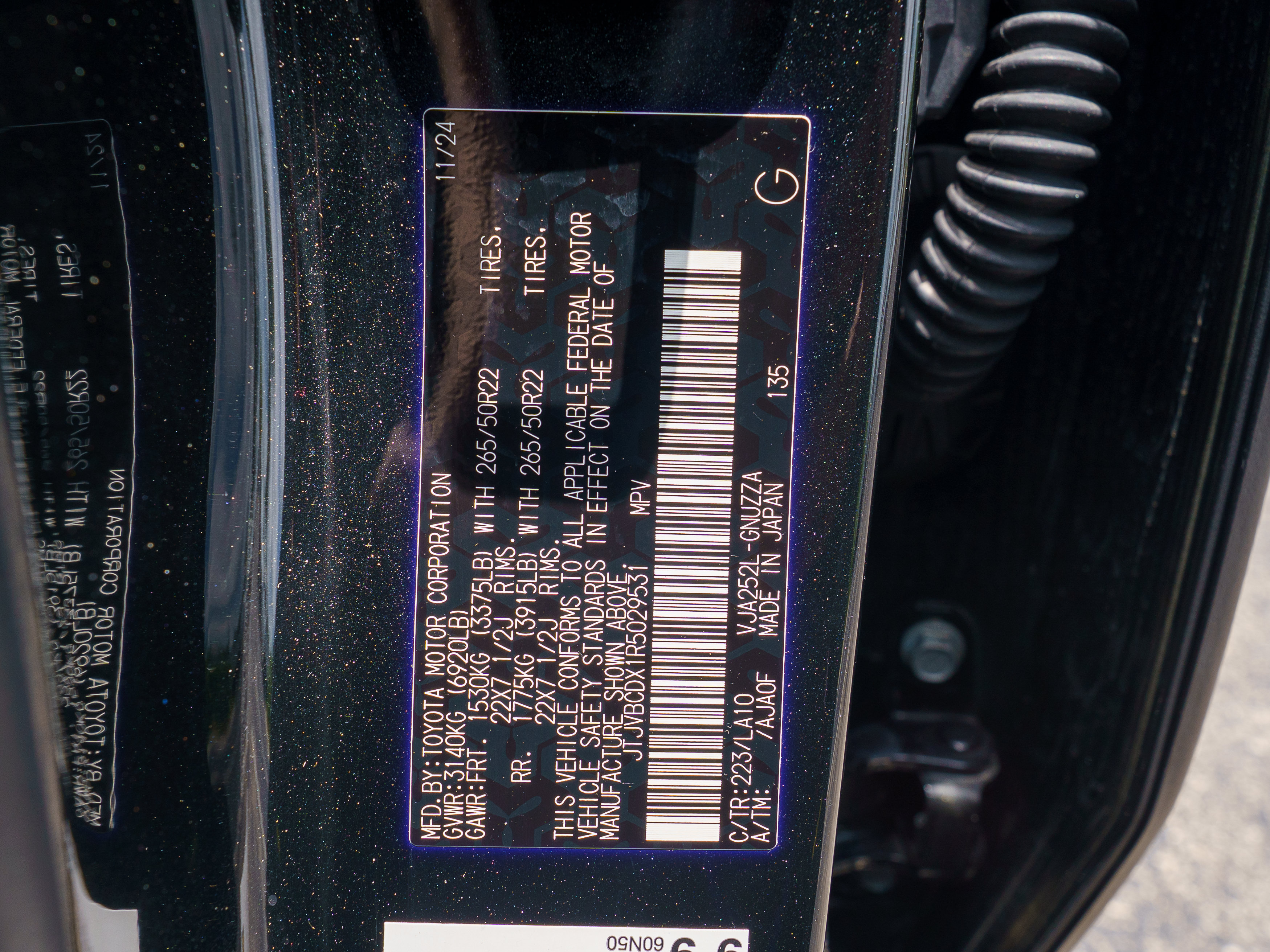 Used 2024 Lexus GX 550 w/ Accessory Package (2T) AWD/4WD image 59