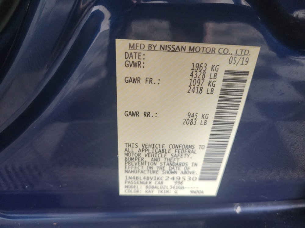 Used 2019 Nissan Altima 2.5 S FWD image 33