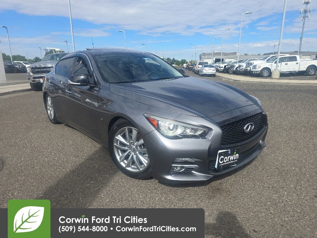 Used 2015 INFINITI Q50 Premium w/ Navigation Package AWD/4WD 360° Tour
